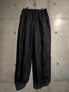 希少 00s nike 極太 wide nylon pants y2k teck - メルカリ