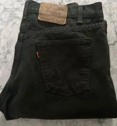 値下げ◇90ss〜USA製 LEVI'S 555 (W34 L34)ブラック
