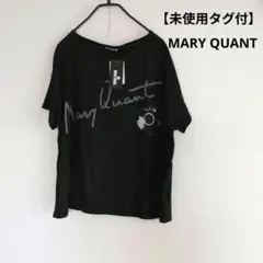 【未使用タグ付】MARY QUANT 半袖Tシャツ ブラック日本製デイジーのサムネイル