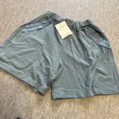 新品タグ付き！ブランシェス150cm グレー フリル付き 半ズボン