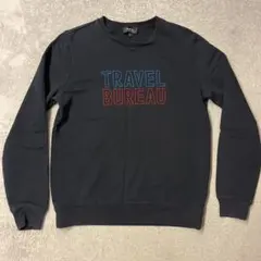 A.P.C. TRAVEL BUREAU スウェット ブラック Sのサムネイル