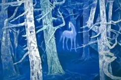 東山魁夷、森の幻想、希少画集画、新品高級額、額装付、状態良好