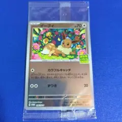 【未開封】イーブイ プロモカード １枚　ポケカバトル はじめよう！