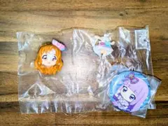 アイカツ×プリパラあそーと　フィギュア＆缶バッジセット