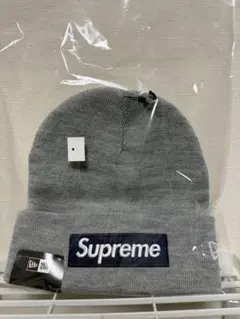 25FW Supreme New Era Box Logo Beanie