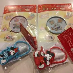 KIRIN ディズニースプレーボトル 2個セット　缶コースター2個セット