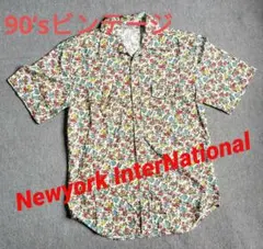 90’sビンテージ　ウエスタンシャツ★Newyork InterNational