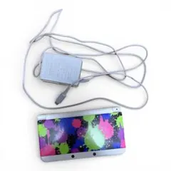 New 3DS ホワイト 着せ替えスプラトゥーン