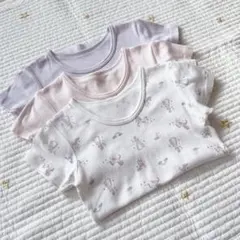 アカチャンホンポ 100cm 半袖肌着 綿100パーセント 3枚セット