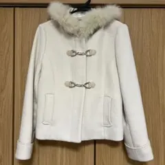 MISCH MASCH ショートダッフルコート ホワイト