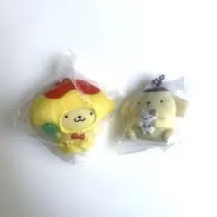 プリン ちびっとも ガチャガチャ 2点セット