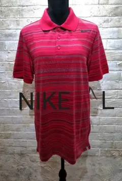新品　未使用　NIKE　ナイキ　ポロシャツ　Ｌ　メンズ　ボーダー　DRI-FIT