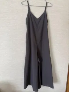 無印良品　風を通すストレッチサッカー　サロペット　Ｓのサムネイル