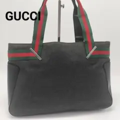 極美品✨グッチ　トートバッグ　シェリーライン