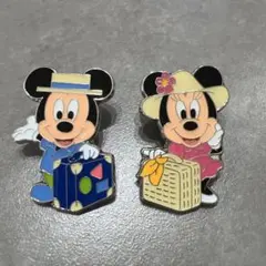 東京ディズニーリゾート ミッキー ミニー ピンバッジ セット - メルカリ