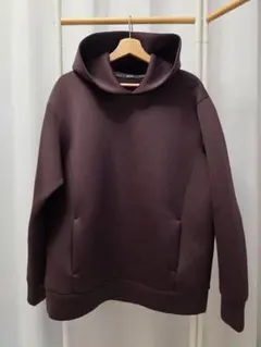 COMME CA ISM ワインレッド パーカー LL
