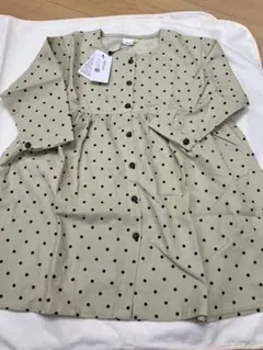 Petit pas 水玉模様 ワンピース 110 新品未使用