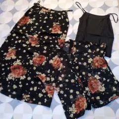 インゲボルグ花柄セットアップМサイズ