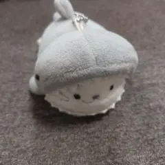 しろたんぬいぐるみ キーチェーン付きキーホルダー　サメ
