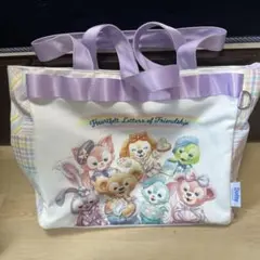 上海ディズニー タンポポドリームズ ダッフィーフレンズトートバッグ 