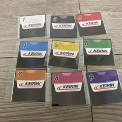 競輪　新ユニフォーム型ステッカー