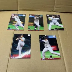 侍ジャパン カルビー プロ野球チップス カード 5枚セット