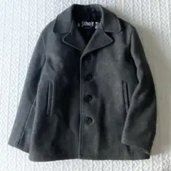 専用◾️ Schott USA製メンズウールシングルピーコート　グレー　42