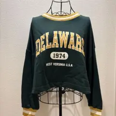 イング INGNI DELAWARE カレッジ風スウェット Mサイズ