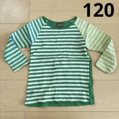 rag mart FITS ラグマート　ボーダー柄カットソー　ロンT 120㎝