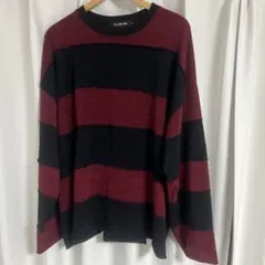 ストライプ ニット