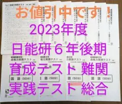 【2023年度】【アンサーガイド付き！】【難関】6年日能研合格力実践テスト 日能研 合格力実践テスト6年生 4教科 アンサーガイド付き 難関