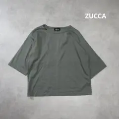 ZUCCA / スーピマ コットン ハーフスリーブ Tシャツ カットソーのサムネイル
