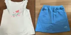 UNIQLO アリエル　リトルマーメイド タンクトップ 　上下セット 110cm