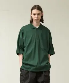 SLICK / スリック　MVSドロップショルダーポロ　グリーン　1