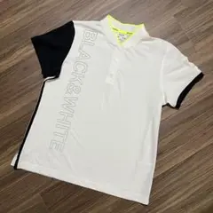 ブラック＆ホワイト Black&White レディース 半袖シャツ UVカットL