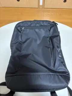 【美品】無印良品　肩の負担を軽くする　撥水ナイロンビジネスリュックサック　黒