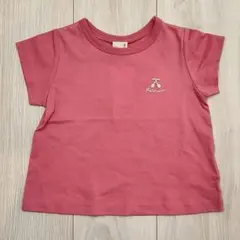 新品未使用 プティマイン さくらんぼ チェリー 半袖Tシャツ 90