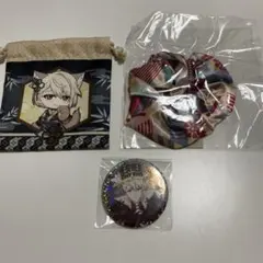 アイナナ　棗巳波　まとめ3点（巾着・缶バッジ・シュシュ）