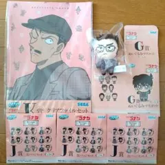 セガラッキーくじ一番くじ　名探偵コナングッズ５点セット