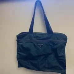 PRADA ナイロン ショルダーバッグ グリーンのサムネイル