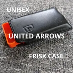 【UNITED ARROWS】レザー フリスクケース 黒のサムネイル