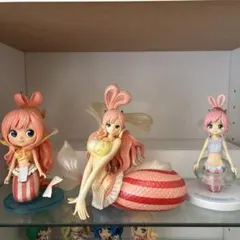 【未使用】ワンピース　しらほし　フィギュア　セット売り