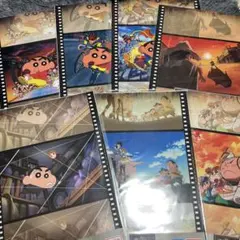 クレヨンしんちゃん　1番くじ　G賞クリアポスター　セット売り