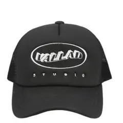 帽子 Vallad studio VALLAD LOGO MESH CAP BLK VALLAD STUDIO LOGO MESH CAP BLK/BLK - メルカリ