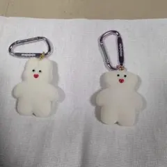 mojojojo フロッキー素材キーホルダー 2개 세트