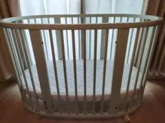 stokke ベビーベッド V2 ミントグリーン