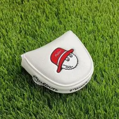 ゴルフヘッドカバーパターカバー マグネット マレット用オデッセイ2ボールに対応