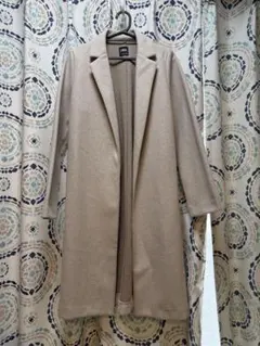 ZARA ロングコート ベージュ Sサイズのサムネイル