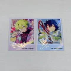 あんスタ　中国　星幻時序　ポラロイド　チェキ　漣ジュン　巴日和　ジュン　日和