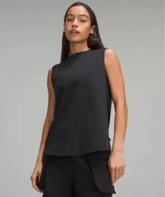 新品！未使用！ルルレモンヘビーウェイトコットン タンクトップ　2 ブラック